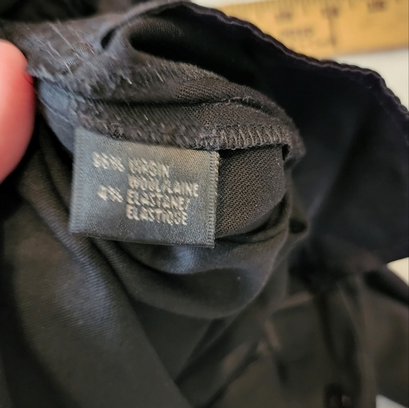 Lafayette 148 Wool Black Trouser Pants Size 6 - Picture 10 of 16